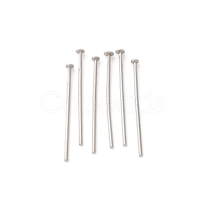 Tarnish Resistant 304 Stainless Steel Flat Head Pins STAS-D448-B-13P-1
