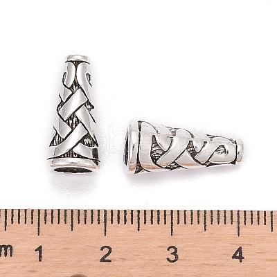Tibetan Style Alloy Bead Cone LS-TIBEB-00821-AS-R-1