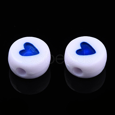 Opaque Acrylic Beads MACR-N008-57B-1