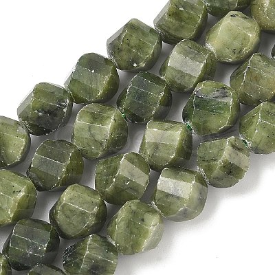 Natural Chinese Southern Jade Beads Strands G-C267-B20-1