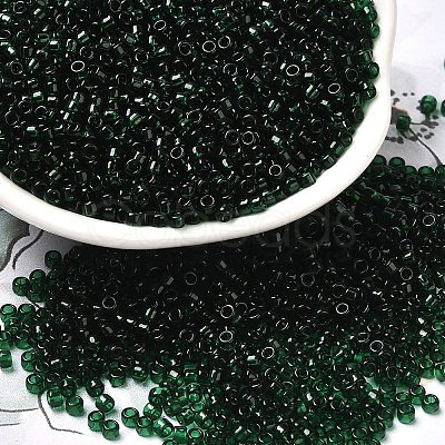 Transparent Colours Glass Round Seed Beads SEED-B001-06A-10-1