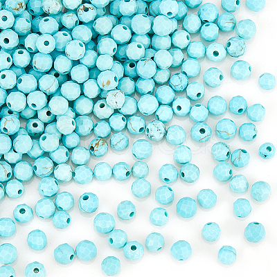 Olycraft 240Pcs Natural Howlite Beads G-OC0004-66-1