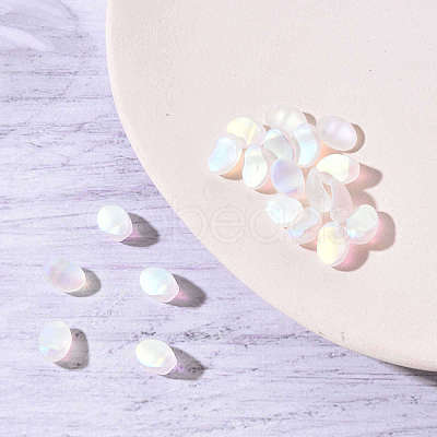 20Pcs Transparent Spray Painted Glass Charms GLAA-YW0001-06-1