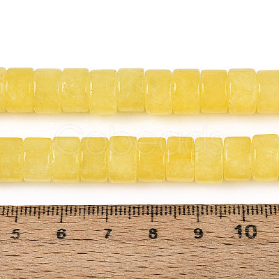 Dyed Natural White Jade Beads Strands G-T143-17E-1