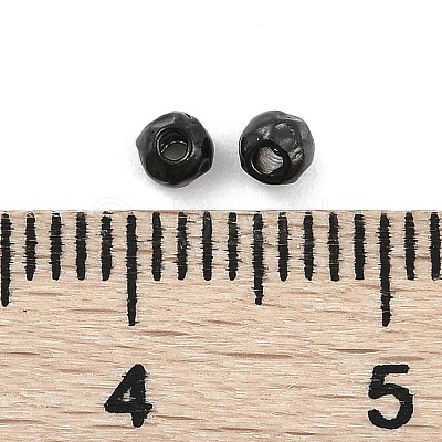 Textured 316 Surgical Stainless Steel Beads STAS-M106-01C-EB-1