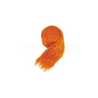 Polyester Top for Diy Hand-Decorated Artificial Wool Strip Accessories FIND-WH0170-32D-1