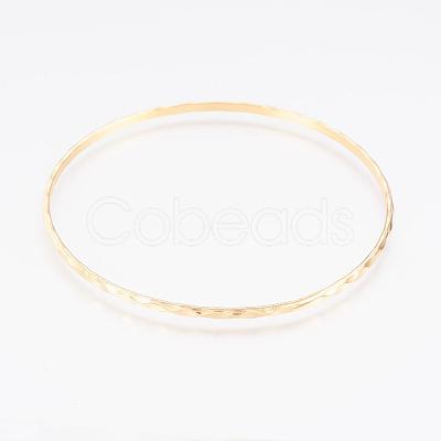304L Stainless Steel Buddhist Bangles BJEW-G568-15-1