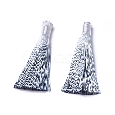 Polyester Tassel Big Pendant Decorations X-FIND-E018-F34-1