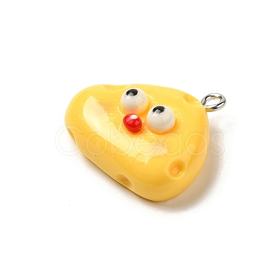 Resin Pendants RESI-A038-02E-1