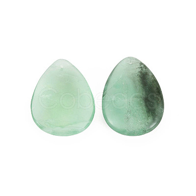 Natural Green Fluorite Pendants G-S336-72C-1