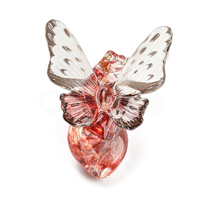 Transparent Resin Pendants RESI-D004-01B-1