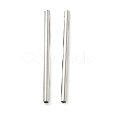 Brass Tube Beads KK-Z045-04E-P-1