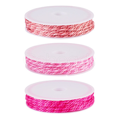 10.5M 3 Colors Braided Polyester Cord OCOR-TA0003-83C-1
