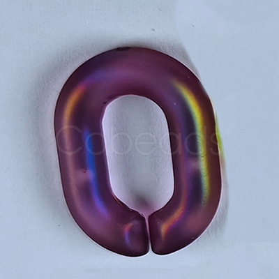 Transparent Acrylic Quick Link Connectors OACR-H034-41F-1