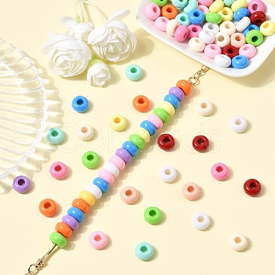 Baking Paint Acrylic European Large Hole Beads FIND-CJZ0001-002-1