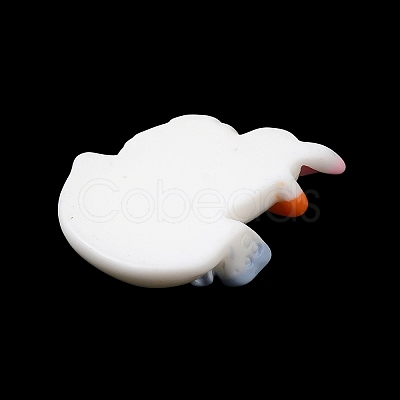 Opaque Cartoon Resin Cabochons CRES-D027-01G-1