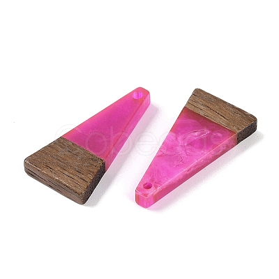 Resin & Wood Pendants X-WOOD-F015-03A-1