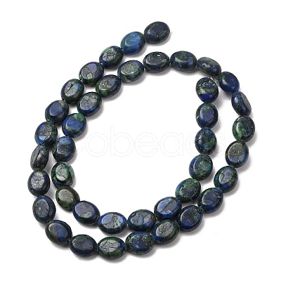Synthetic Chrysocolla and Lapis Lazuli Beads Strands G-N330-031-01-1
