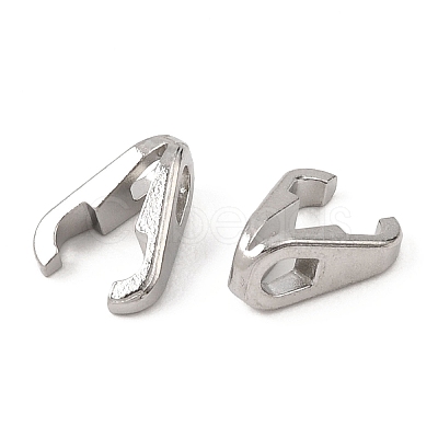 304 Stainless Steel Snap on Bails SA-CBAB7A7-01P-1