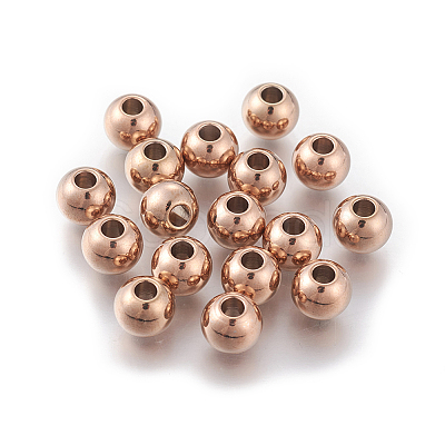 Ion Plating(IP) 304 Stainless Steel Spacer Beads LS-STAS-G130-62RG-1
