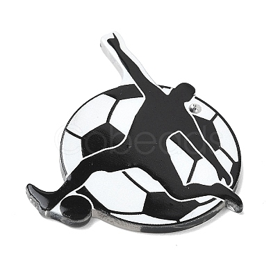 Printed Acrylic Pendants OACR-T032-01H-1