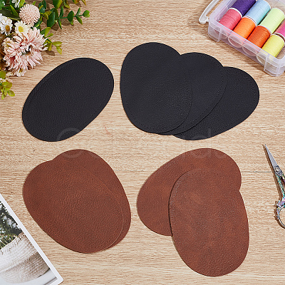 2 Pairs PU Leather Fabric DIY-AN0001-29A-1
