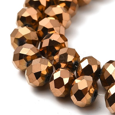 Electroplate Transparent Glass Beads Strands LS-EGLA-A034-T8mm-UA04-1