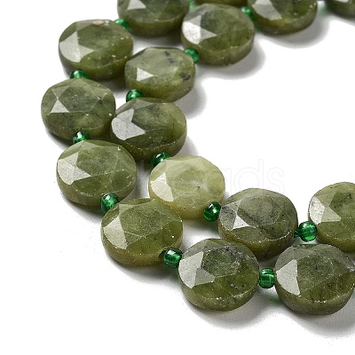 Natural Chinese Jade/Southern Jade Beads Strands G-NH0004-041-1