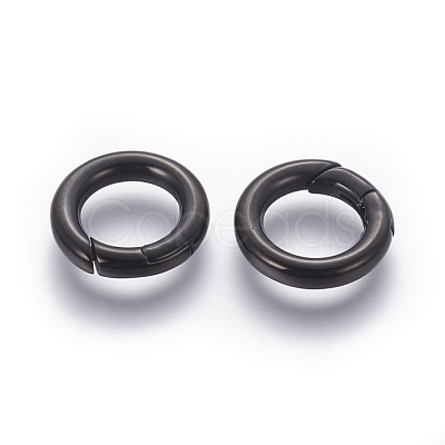 304 Stainless Steel Spring Gate Rings STAS-D070-01B-1