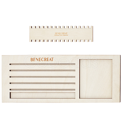 Wooden Thread Winding Boards TOOL-WH0155-50-1