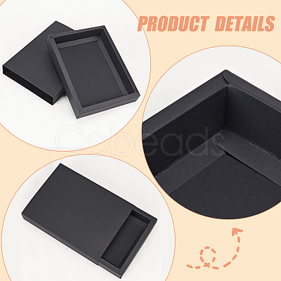 Kraft Paper Folding Box CON-WH0010-01K-D-1