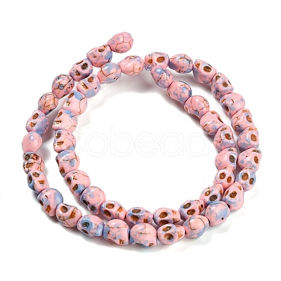 Synthetic Turquoise Beads Strands TURQ-F019-02A-1