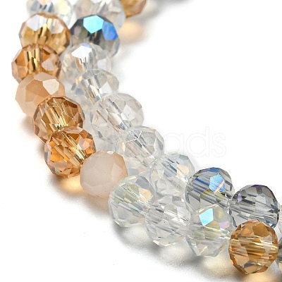 Glass Beads Strands EGLA-A034-M4mm-37-1