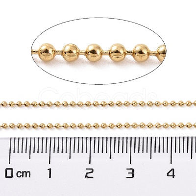 304 Stainless Steel Ball Chains CHS-F004-01G-1