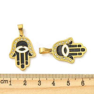 Ion Plating(IP) 304 Stainless Steel Pendants STAS-C101-04G-1