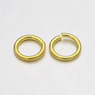 Brass Open Jump Rings LS-X-KK-E647-17G-3mm-1