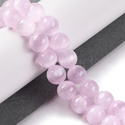 Natural Selenite Beads Strands G-C142-01A-09-1