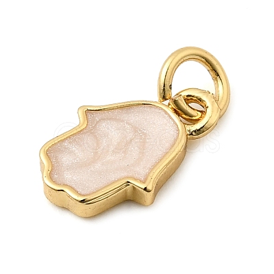 Brass Enamel Charms KK-I360-052G-1
