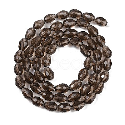 Transparent Glass Beads Strands EGLA-N013-T10mm-D27-1