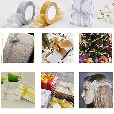 Glitter Metallic Ribbon OCOR-T001-12mm-YC-1