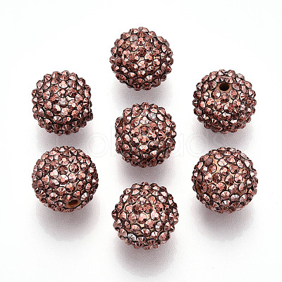 Resin Rhinestone Beads RESI-S315-18x20-05-1