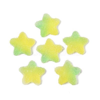 Imitation Candy Food Style Resin Cabochons RESI-R461-02M-1