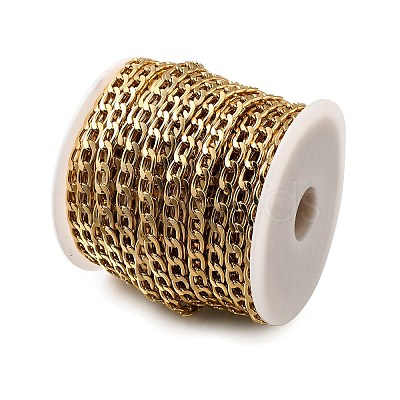 Aluminium Curb Chains CHA-F004-02G-01-1