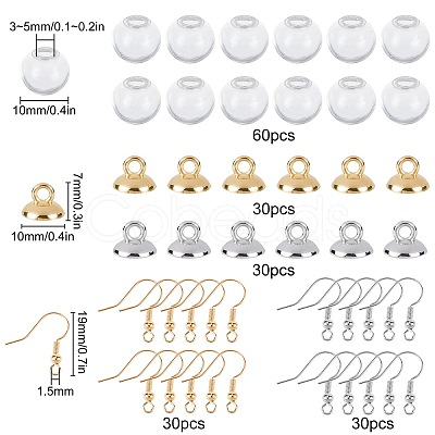 DIY Dangle Earring Making Kits DIY-SC0001-66A-1