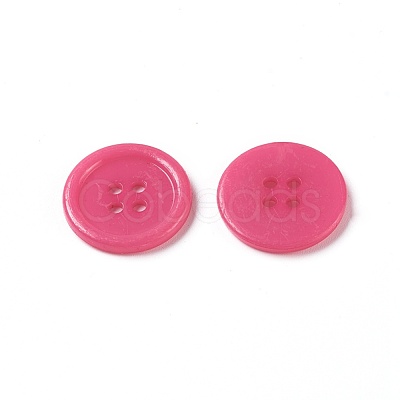 Acrylic Sewing Buttons BUTT-E076-F-M-1