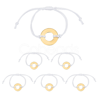 6Pcs Waxed Cotton Cord Bracelets BJEW-AR00002-1