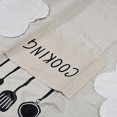 PVC Sleeveless Apron AJEW-WH20020-206-1