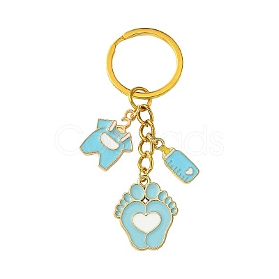 Alloy Enamel Keychain KEYC-YW00023-02-1