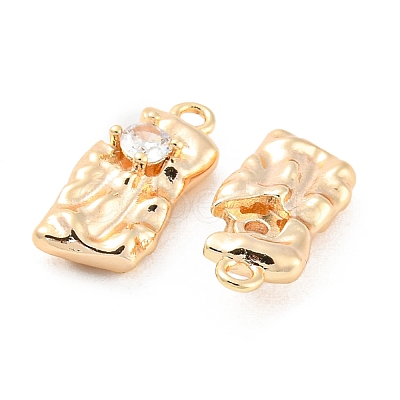 Brass Pendants KK-E090-13G-1