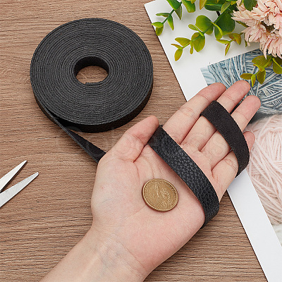 Flat Imitation Leather Cord OCOR-WH0086-69A-01-1
